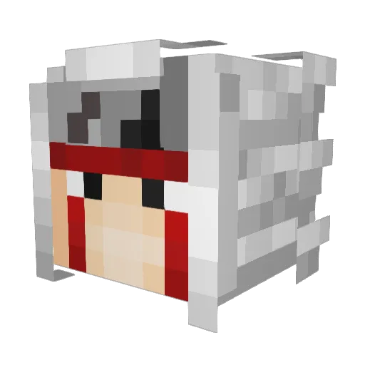 Tsezar6 Minecraft avatar head, 3D render