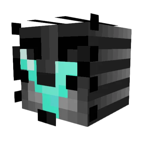 Tshadow002 Minecraft avatar head, 3D render