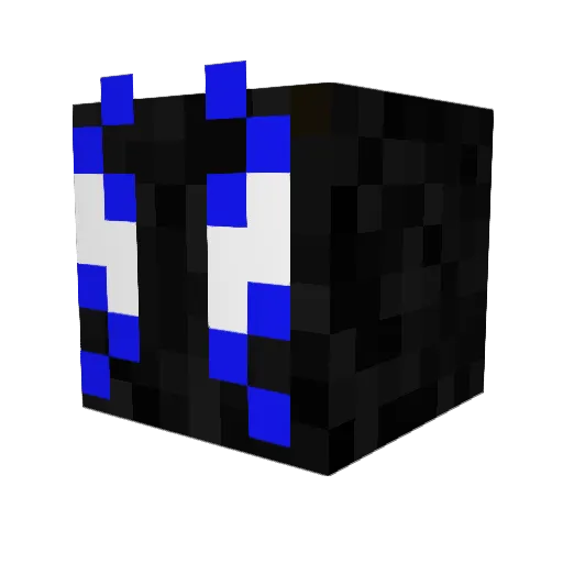 Tshyros Minecraft avatar head, 3D render
