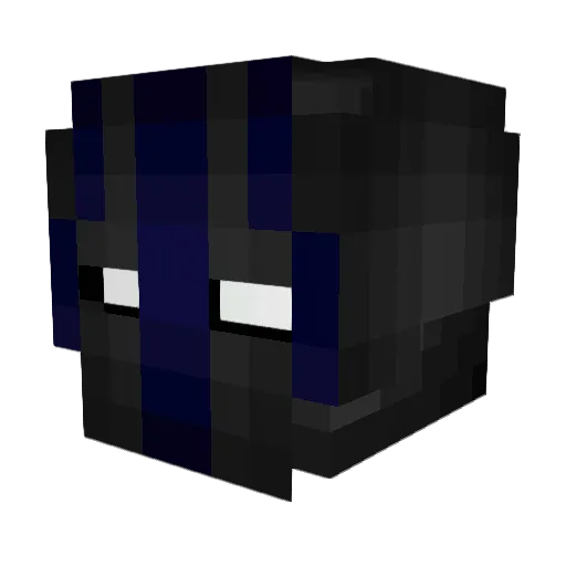 Tsing_ Minecraft avatar head, 3D render
