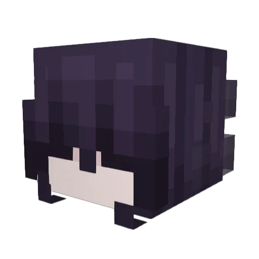 Tsohg_ Minecraft avatar head, 3D render