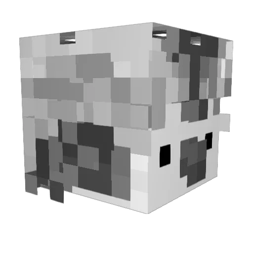 Tsuki_Hani Minecraft avatar head, 3D render
