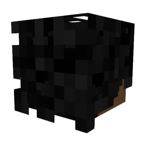 Tsuki_gaming Minecraft avatar head, 3D render