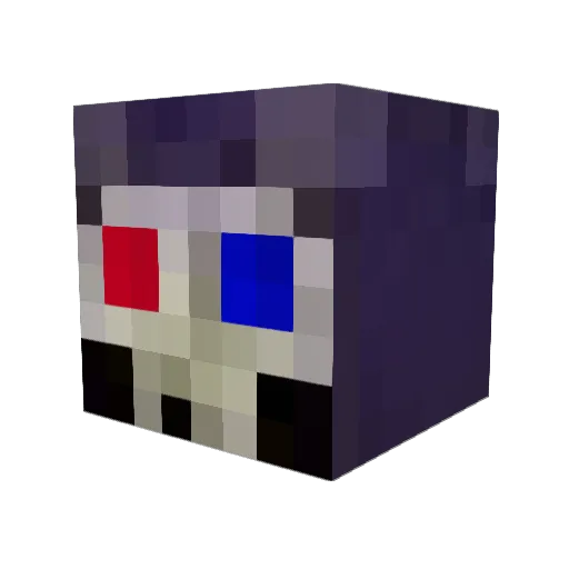Tsumikage555 Minecraft avatar head, 3D render