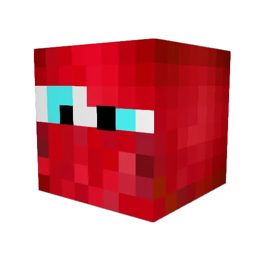 TsunamiSam14 Minecraft avatar head, 3D render