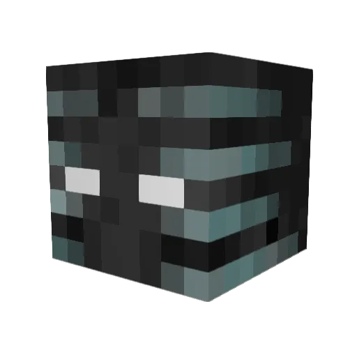 TsunamiStrike Minecraft avatar head, 3D render