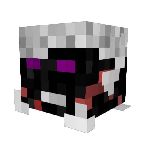 Tsuya04 Minecraft avatar head, 3D render