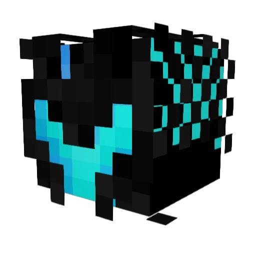 Tsuyoi_YI Minecraft avatar head, 3D render