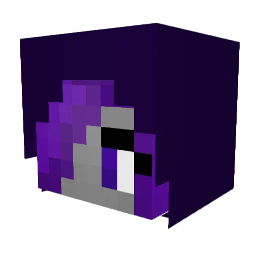 TtheKidx7 Minecraft avatar head, 3D render