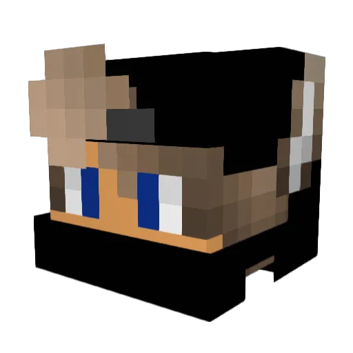 Ttirb159 Minecraft avatar head, 3D render