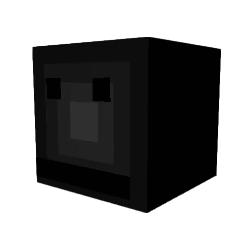 Ttrese Minecraft avatar head, 3D render