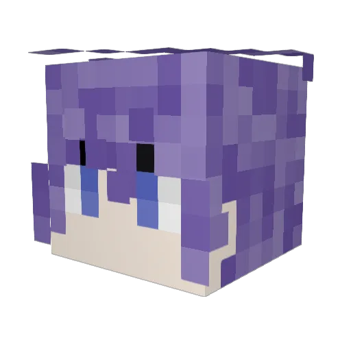 Tttassoomgoo5 Minecraft avatar head, 3D render