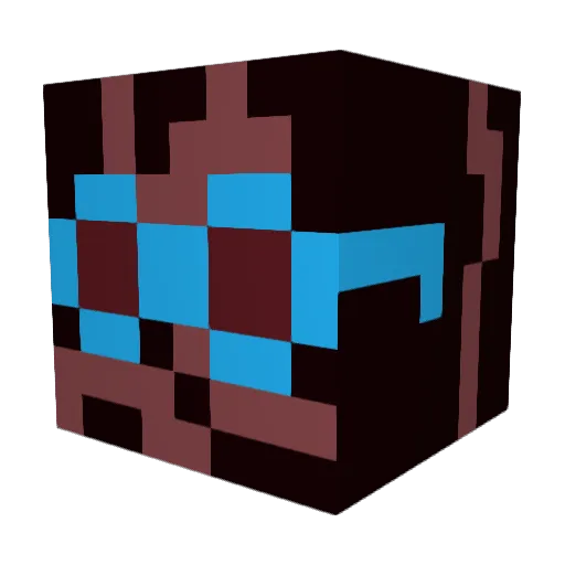 Minecraft-Avatar von TuPerie: Kopf als 3D-Render