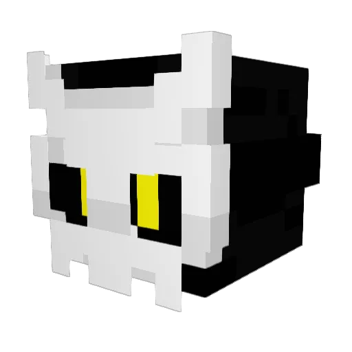 Tu_Rr_Et Minecraft avatar head, 3D render