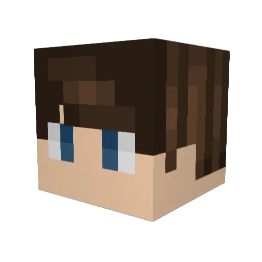 Tubby____ Minecraft avatar head, 3D render