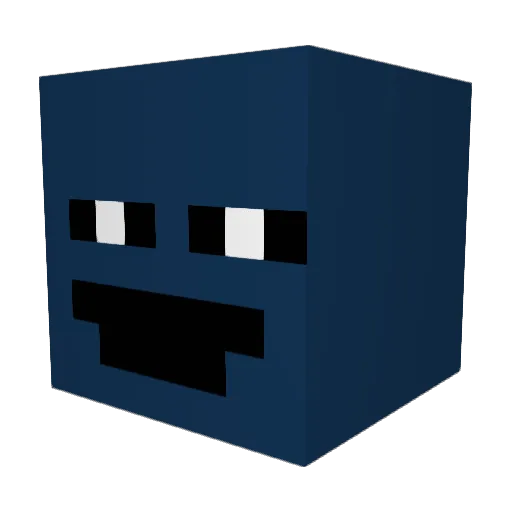 TubeofToothPaste Minecraft avatar head, 3D render