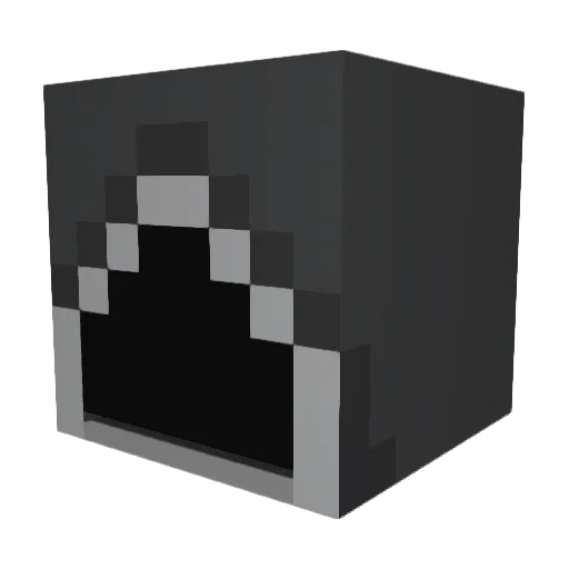 Tucat Minecraft avatar head, 3D render