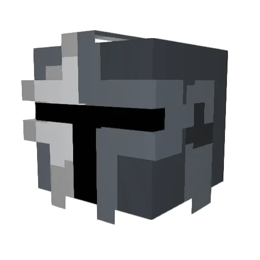 Tucsok1 Minecraft avatar head, 3D render