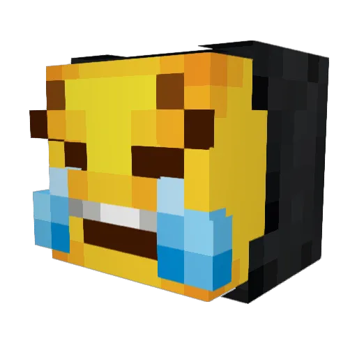 Tuenq Minecraft avatar head, 3D render