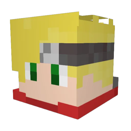 TufanSaylanTR Minecraft avatar head, 3D render