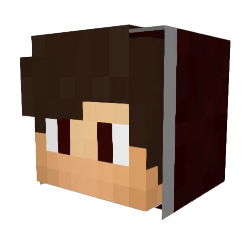 TufanYigit Minecraft avatar head, 3D render