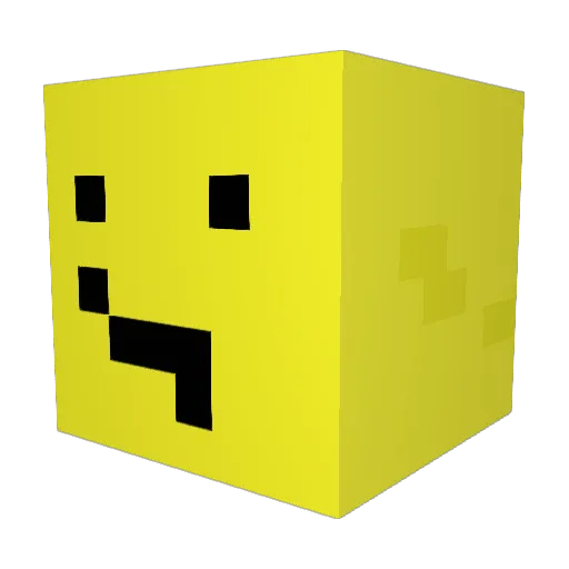 Tuff1224 Minecraft avatar head, 3D render