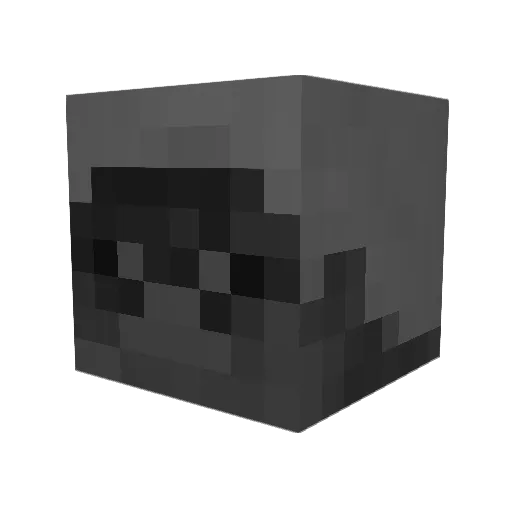 TuffShampoo Minecraft avatar head, 3D render