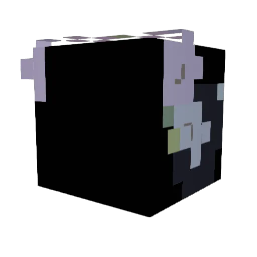 TukPsyche Minecraft avatar head, 3D render