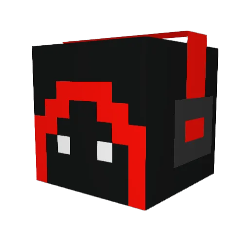 Tulkas42 Minecraft avatar head, 3D render
