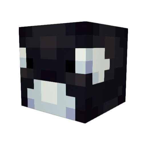 TulleSofa Minecraft avatar head, 3D render
