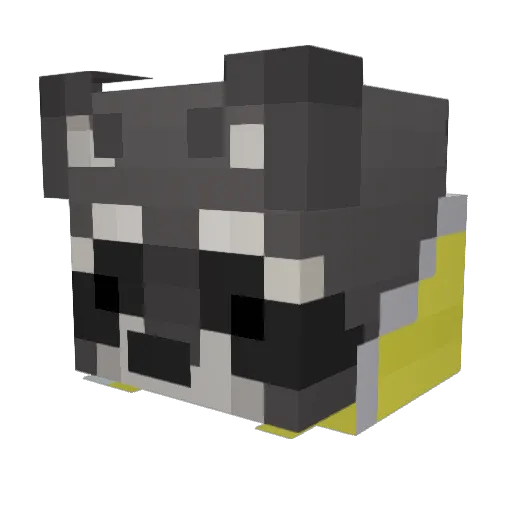 Tullysaurus69 Minecraft avatar head, 3D render