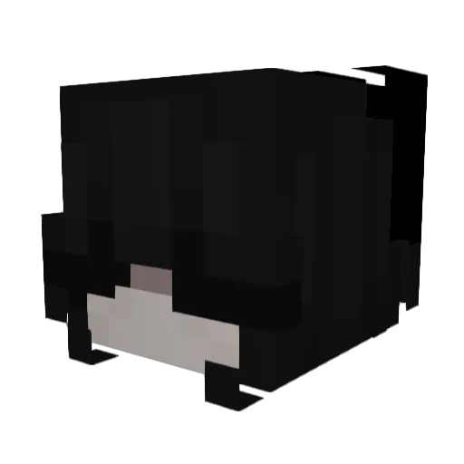 Tumblr_ Minecraft avatar head, 3D render