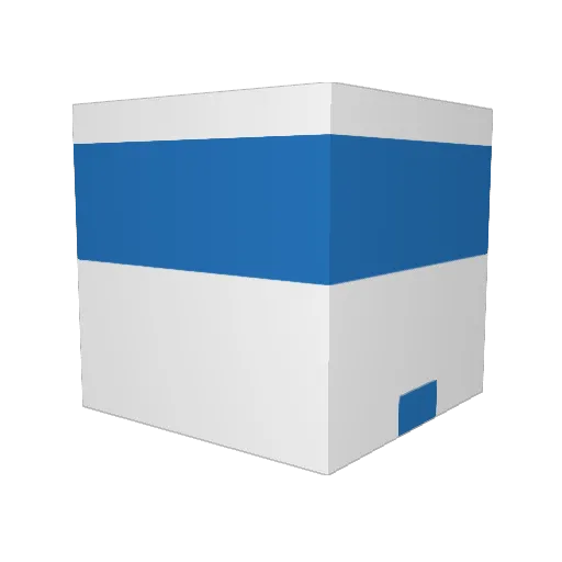 Tumija Minecraft avatar head, 3D render