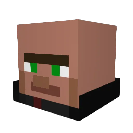 Tumpu272909 Minecraft avatar head, 3D render