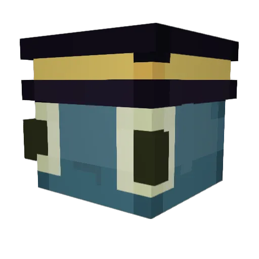 TunaFeesh3429 Minecraft avatar head, 3D render