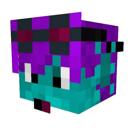 TunaFoshie Minecraft avatar head, 3D render