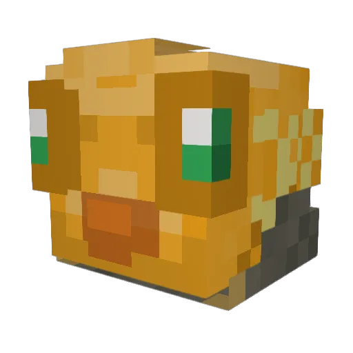 TunaKnight87 Minecraft avatar head, 3D render