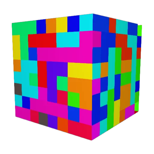 TuneOuuT Minecraft avatar head, 3D render