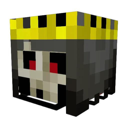 Tupapitomirey Minecraft avatar head, 3D render