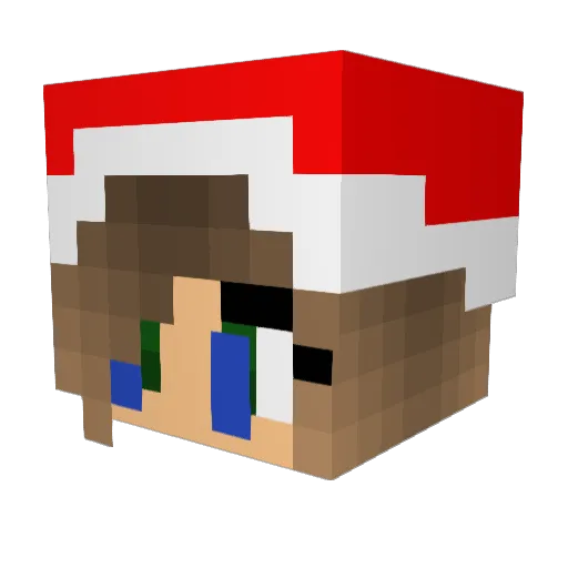 TurBoSnaKe18 Minecraft avatar head, 3D render