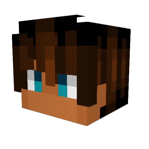 Turbanator123 Minecraft avatar head, 3D render