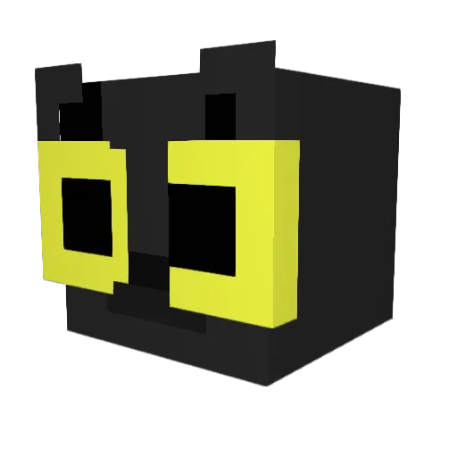 Turbo77777 Minecraft avatar head, 3D render