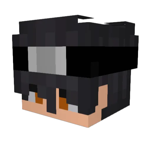 TurboAdum94 Minecraft avatar head, 3D render