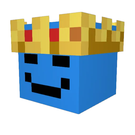 TurboBlaze420 Minecraft avatar head, 3D render