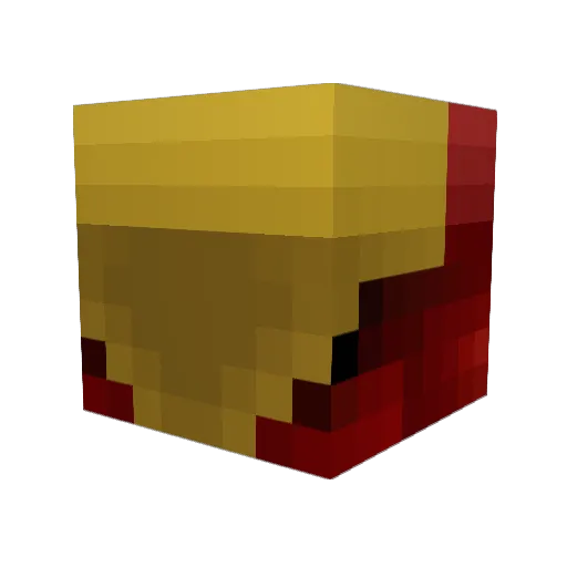 TurboCarnage Minecraft avatar head, 3D render