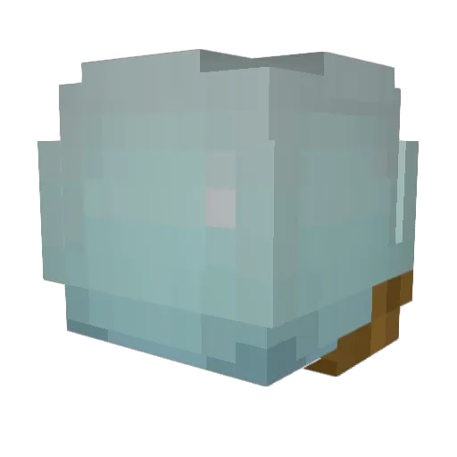 TurboCobra32 Minecraft avatar head, 3D render