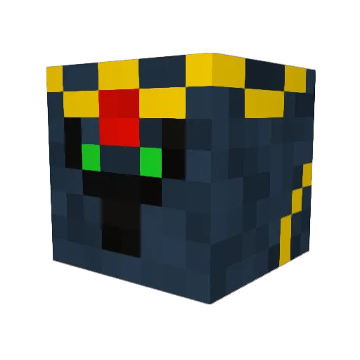 TurboT1mber Minecraft avatar head, 3D render