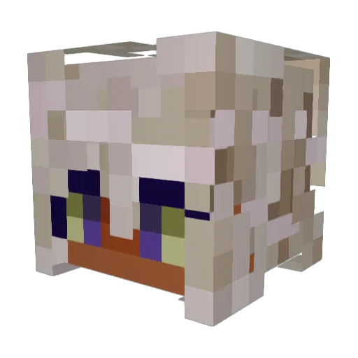 TurboT2008 Minecraft avatar head, 3D render