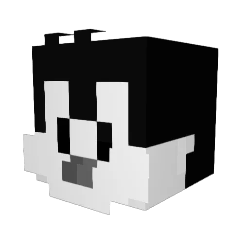 TurboT3rek Minecraft avatar head, 3D render