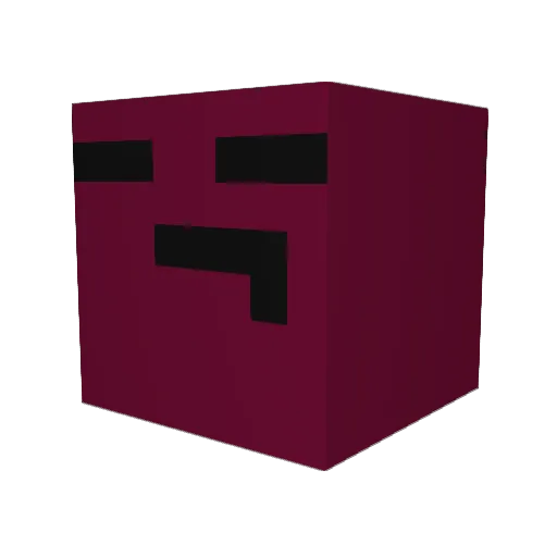 Turbo_Gacie Minecraft avatar head, 3D render